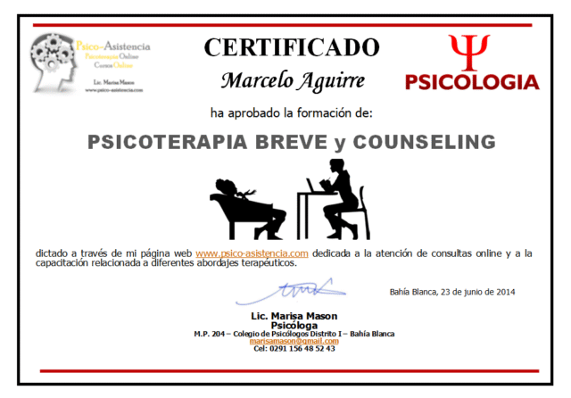 Psicoterapia Breve Psicoterapia Breve