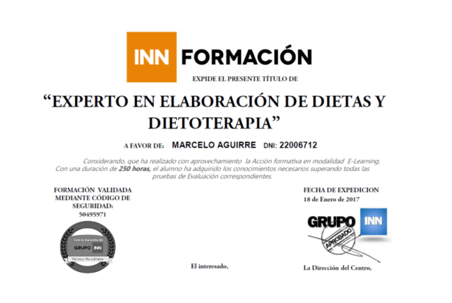 Experto en Dietas Experto en Dietas