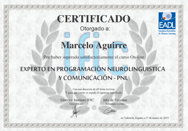Experto en PNL y Comunicación Experto en PNL y Comunicación