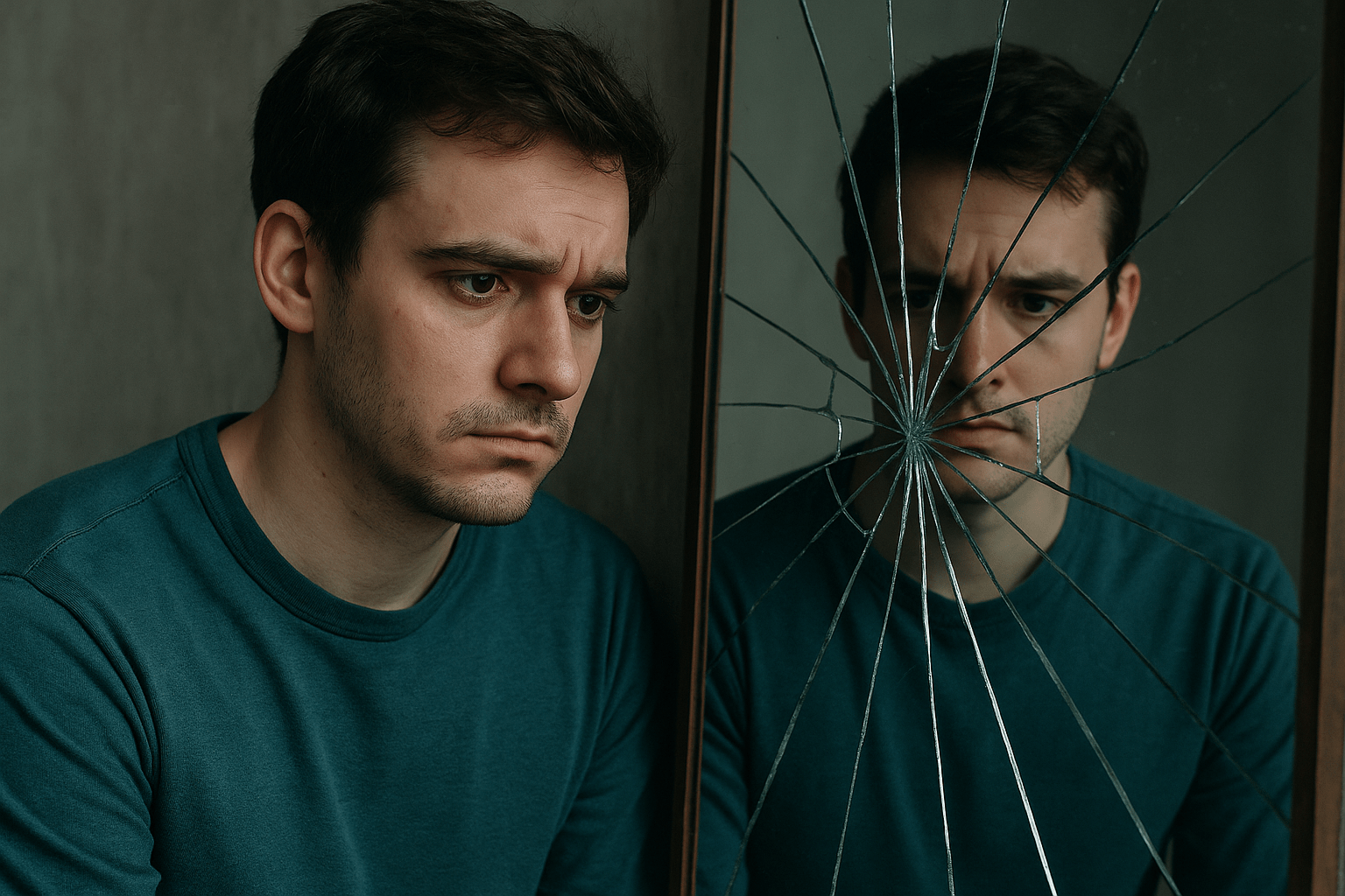 Persona recuperando claridad después del gaslighting.
